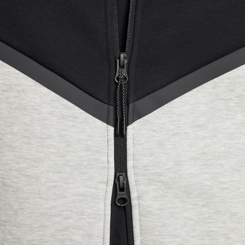 Férfi pulóver Nike Tech black/dark grey heather/black 7
