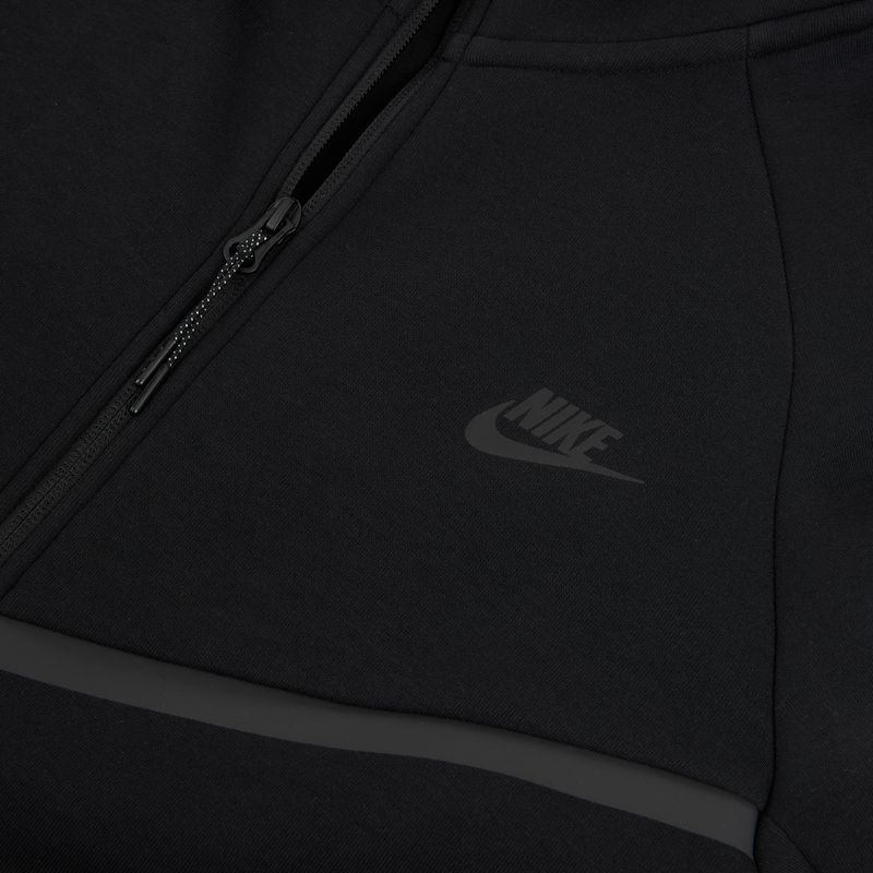 Férfi pulóver Nike Tech Windrunner Full Zip cave black/black 8