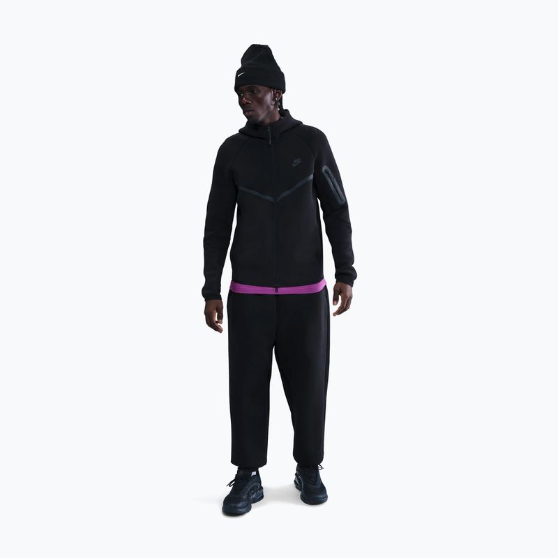 Férfi pulóver Nike Tech Windrunner Full Zip cave black/black 2