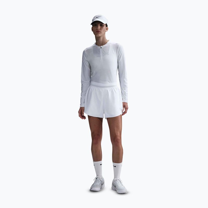 Női tenisz rövidnadrág Nike Court Dri-Fit Ace Advantage white/white 2
