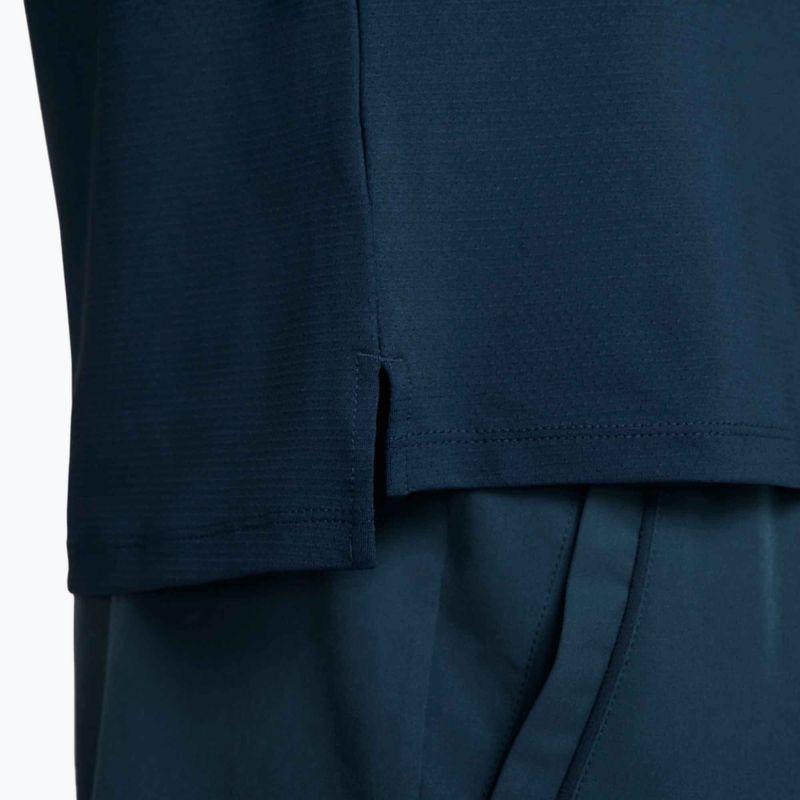 Férfi Nike Court Dri-Fit Advantage teniszpóló armory navy / fehér 5