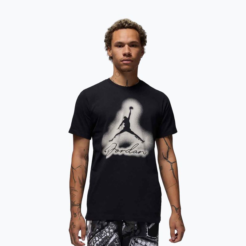 Férfi póló Jordan Flight MVP black/sail/sail