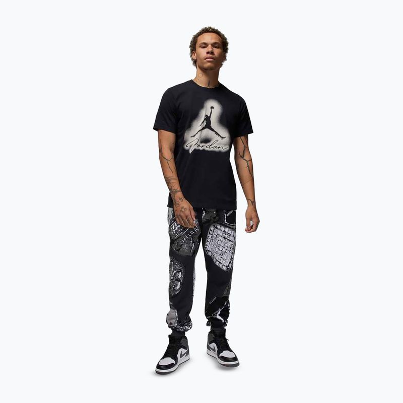 Férfi póló Jordan Flight MVP black/sail/sail 2