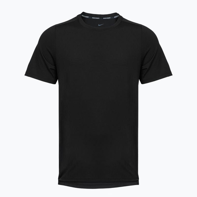 Férfi Nike Court Dri-Fit Advantage teniszpóló fekete / fehér 7
