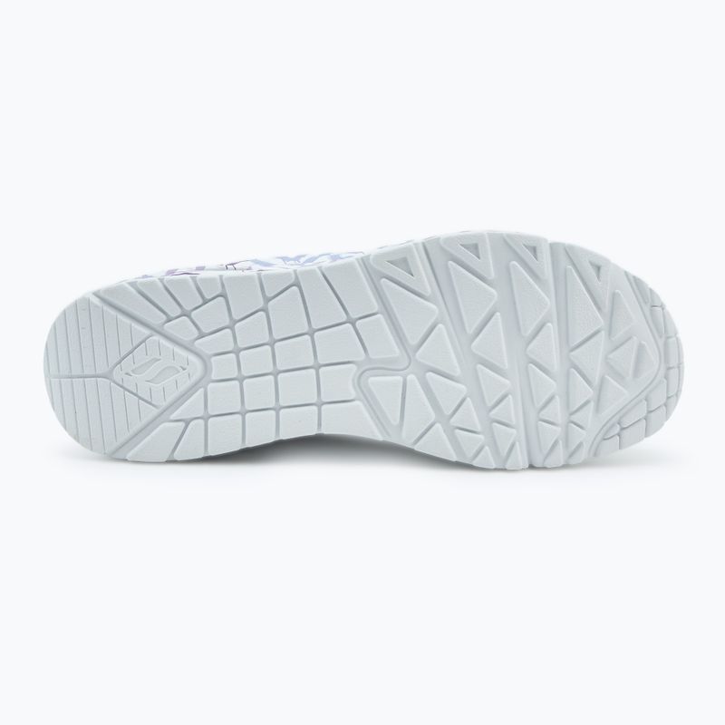 SKECHERS női cipő JGoldcrown Uno Spread The Love fehér/világos lila 4