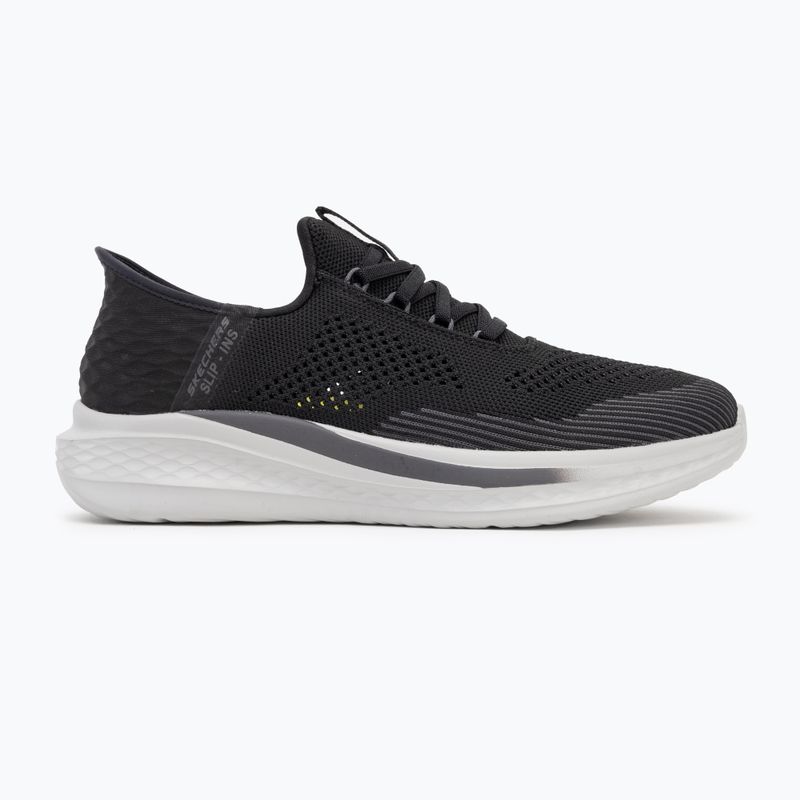SKECHERS Slade Quinto férfi cipő fekete 2