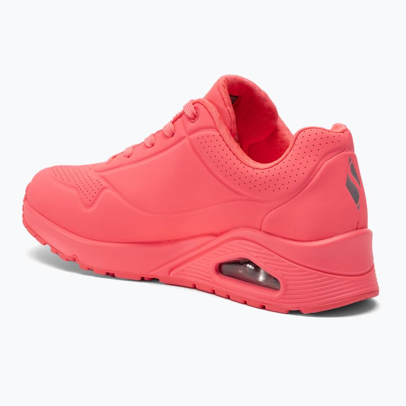 női cipő SKECHERS Uno Stand On Air coral 3