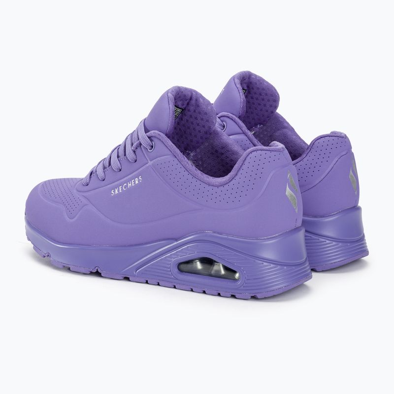 női cipő SKECHERS Uno Stand On Air lilac 4