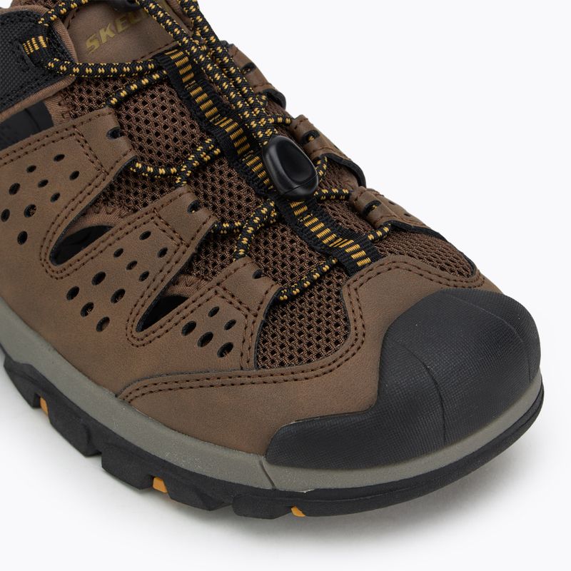 SKECHERS férfi Tresmen Menard barna szandálok 7