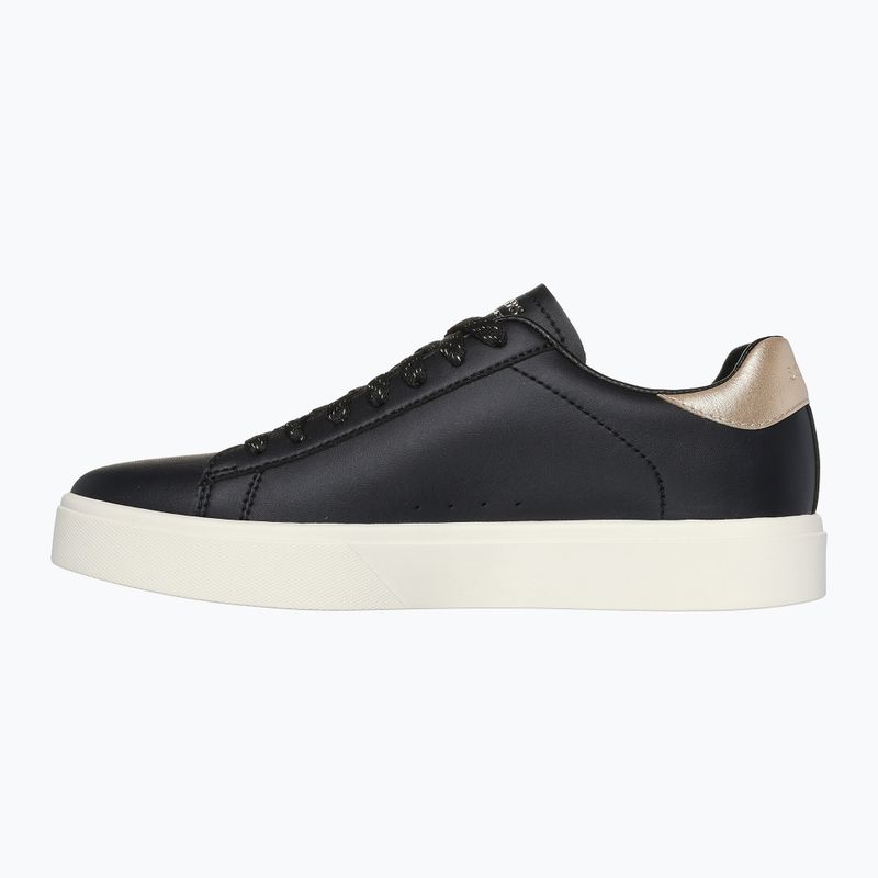 Női cipő SKECHERS JGoldcrown Eden LX Gleaming Hearts black/mulitcolor 10