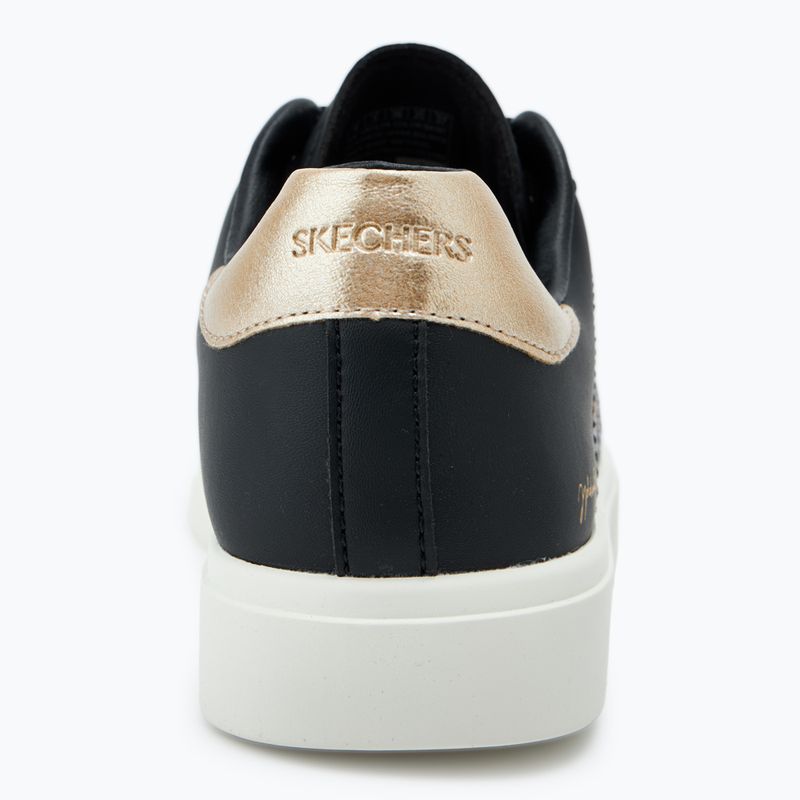 Női cipő SKECHERS JGoldcrown Eden LX Gleaming Hearts black/mulitcolor 6