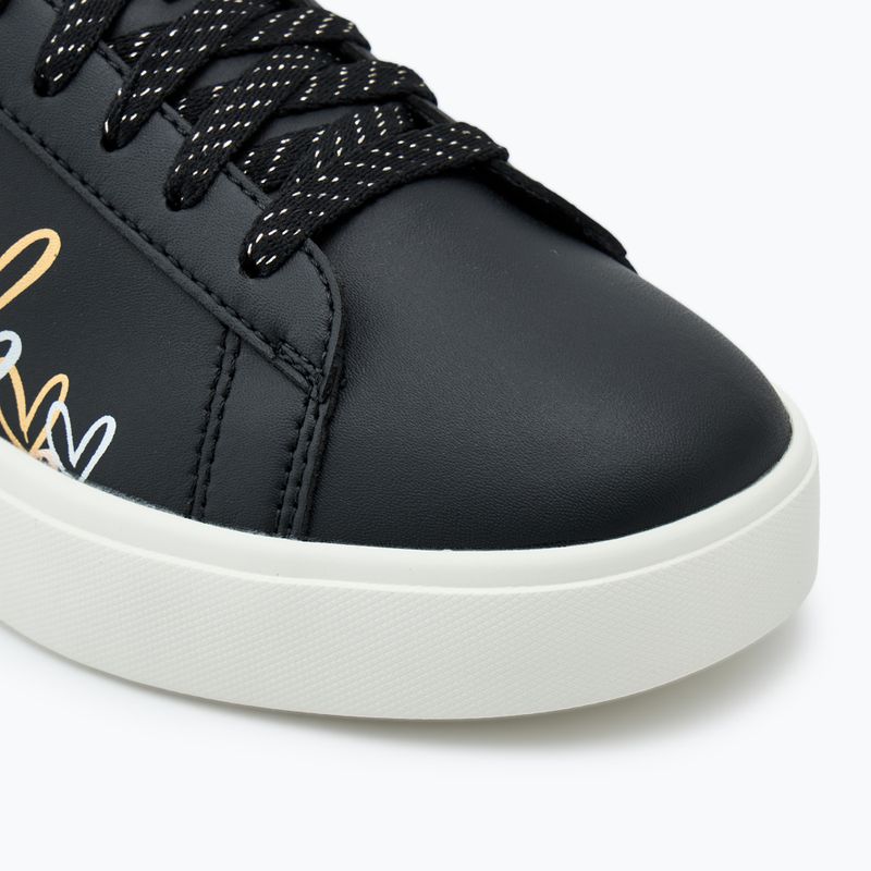Női cipő SKECHERS JGoldcrown Eden LX Gleaming Hearts black/mulitcolor 7