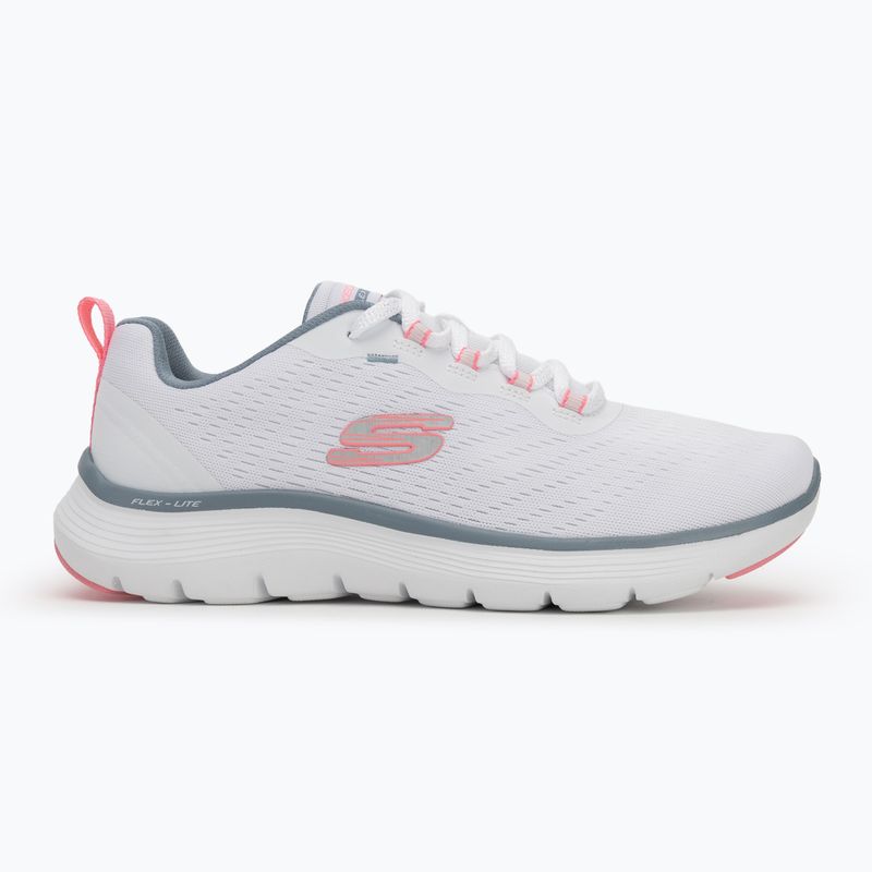 SKECHERS női cipő Flex Appeal 5.0 New Path fehér/rózsaszín/kék 2
