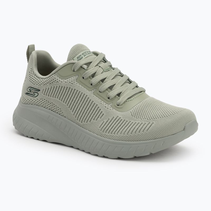 Női SKECHERS Bobs Squad Chaos Face Off zsályás cipők