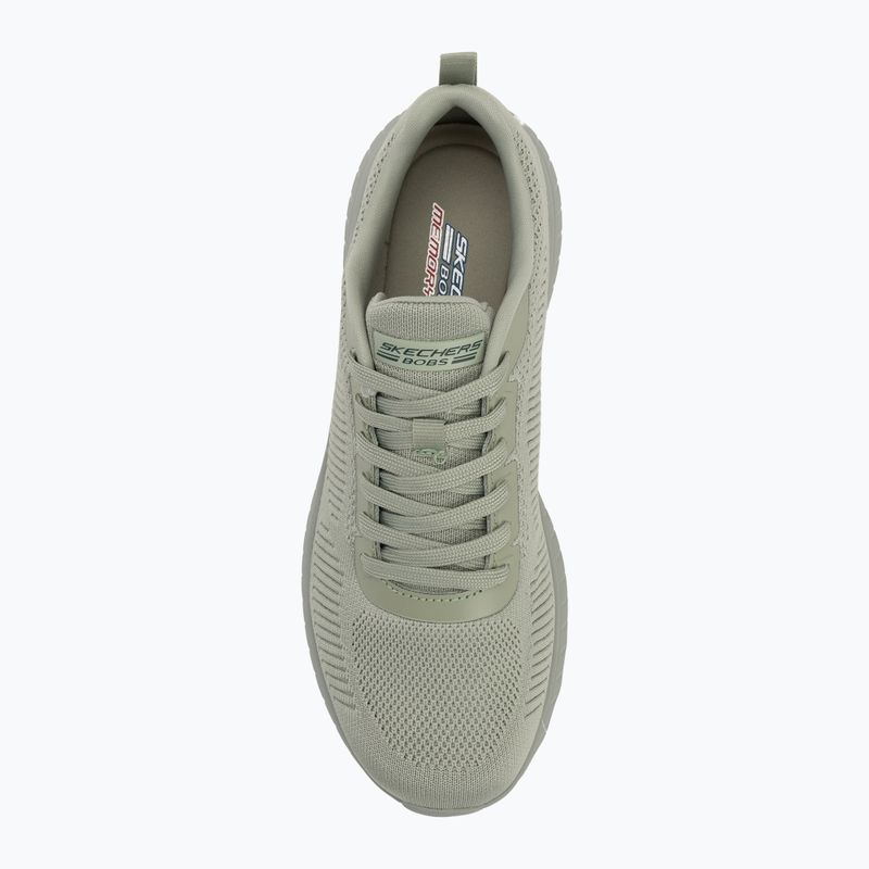 Női SKECHERS Bobs Squad Chaos Face Off zsályás cipők 5