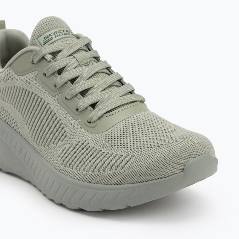 Női SKECHERS Bobs Squad Chaos Face Off zsályás cipők 7