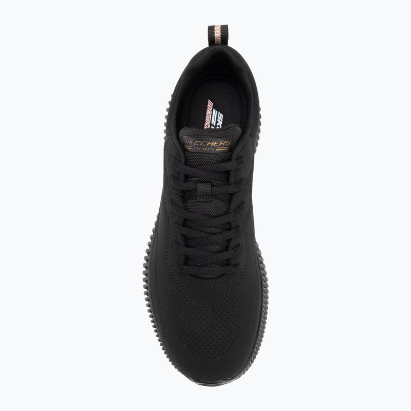 Női cipő SKECHERS Bobs Geo How Marvelous off fekete 5