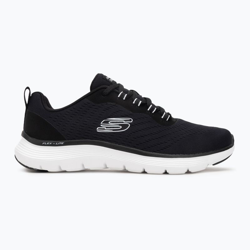 Női SKECHERS Flex Appeal 5.0 New Path fekete/fehér cipő 2