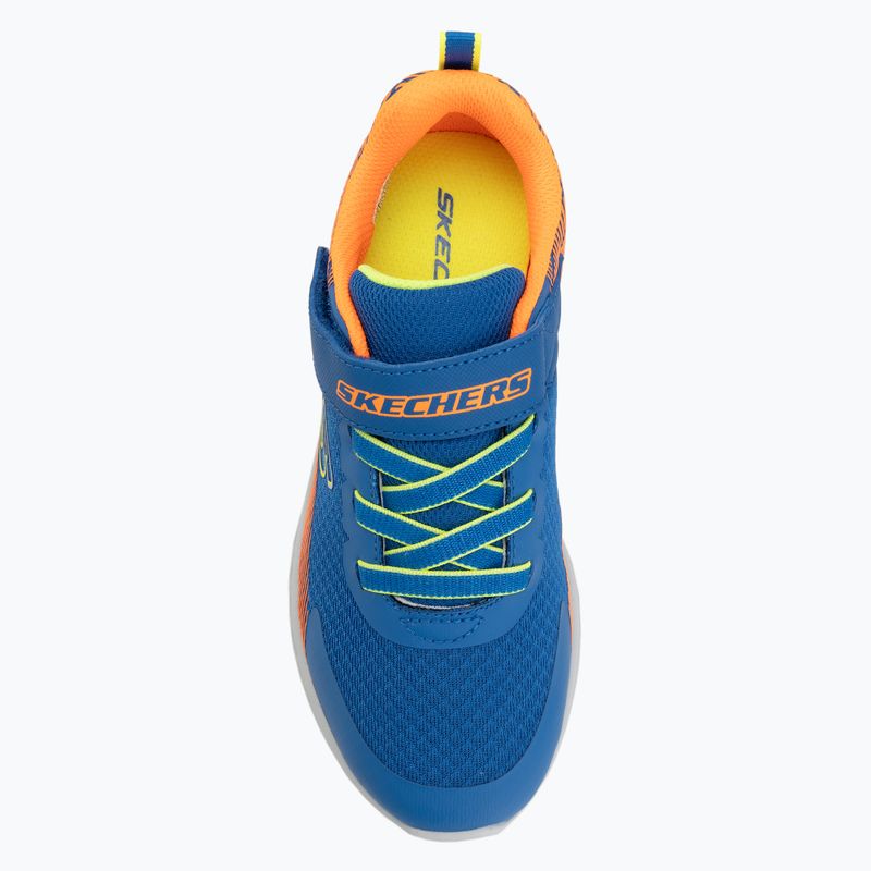 Gyerekcipő SKECHERS Microspec II Zovrix blue 5