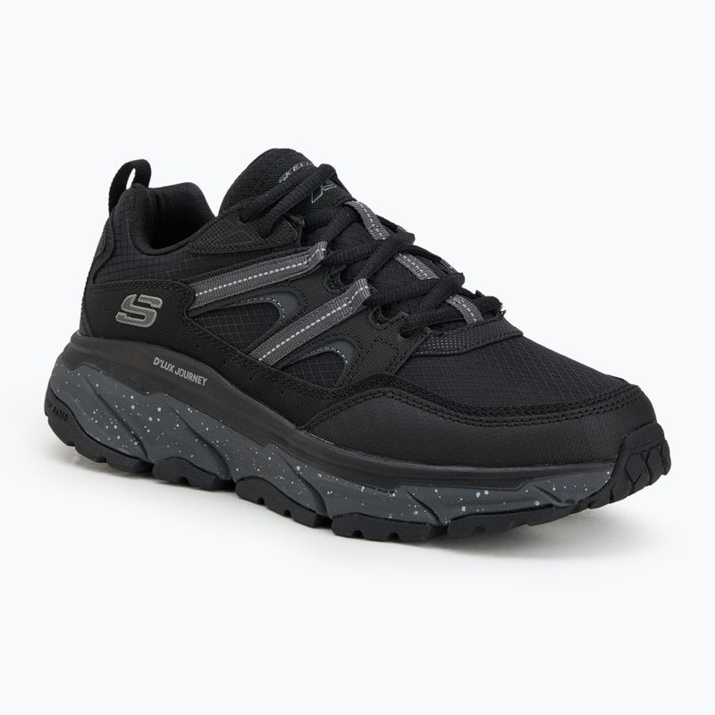 SKECHERS férfi cipő D'Lux Journey fekete/szénsárga