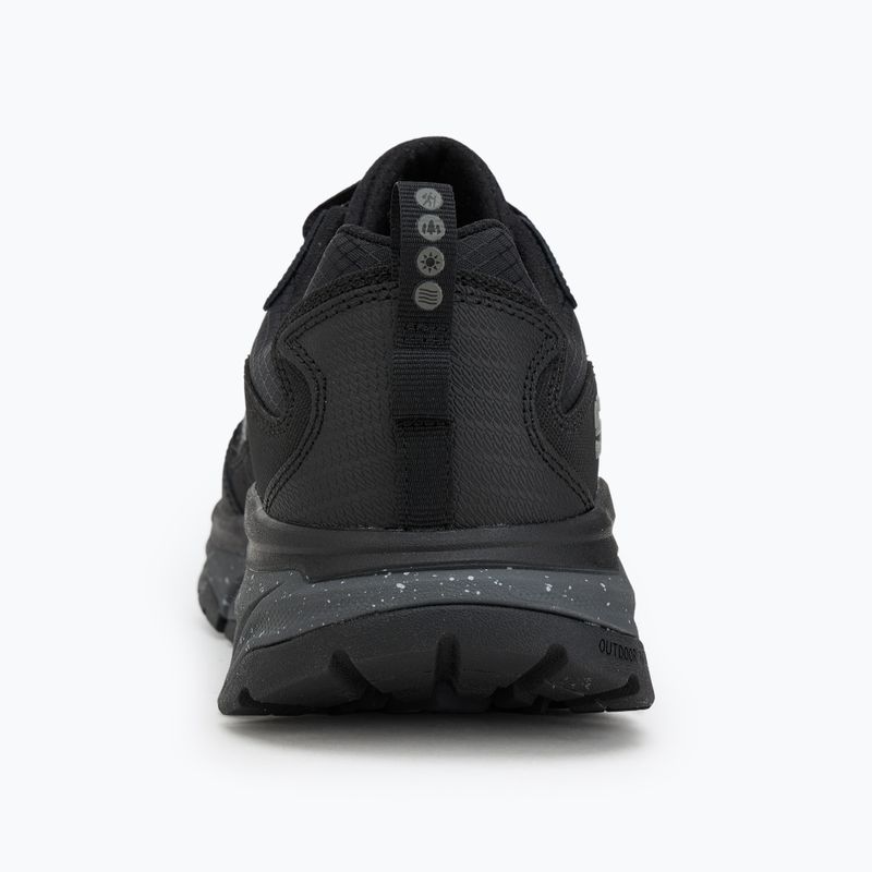 SKECHERS férfi cipő D'Lux Journey fekete/szénsárga 6