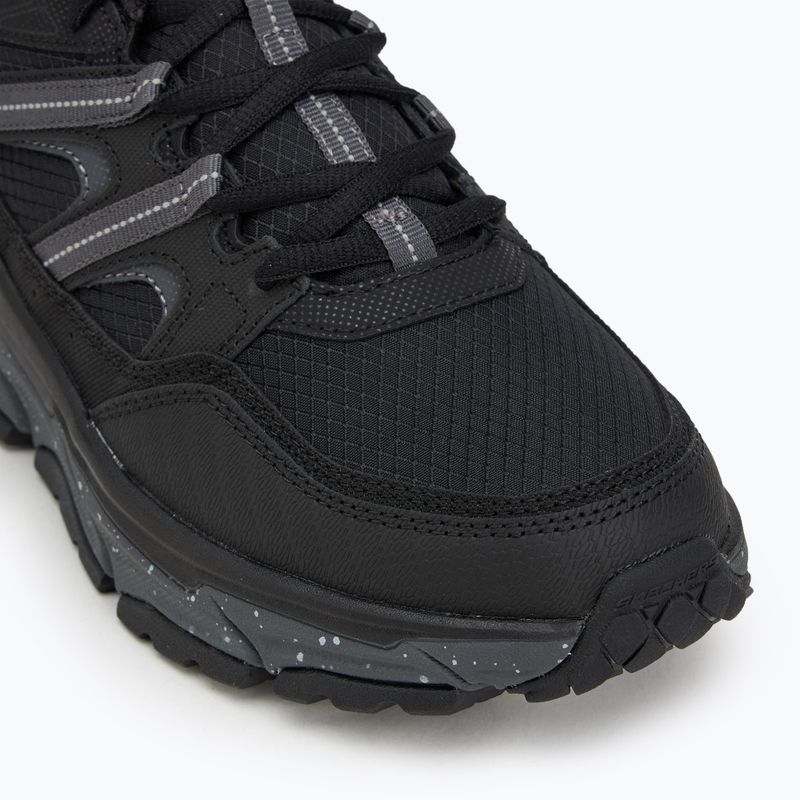 SKECHERS férfi cipő D'Lux Journey fekete/szénsárga 7