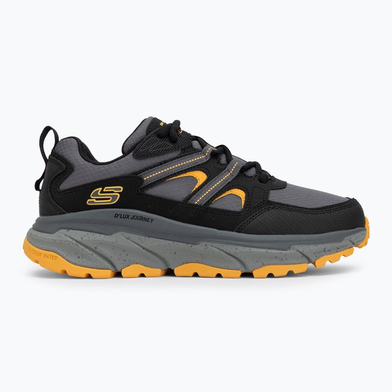 SKECHERS D'Lux Journey férfi cipő fekete/sárga 2
