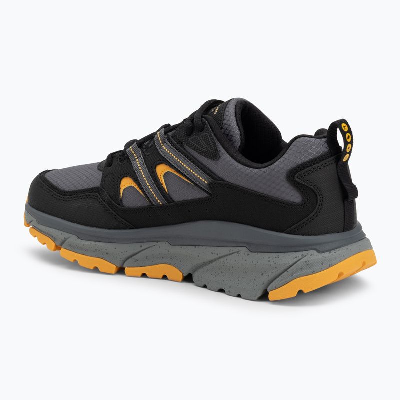 SKECHERS D'Lux Journey férfi cipő fekete/sárga 3