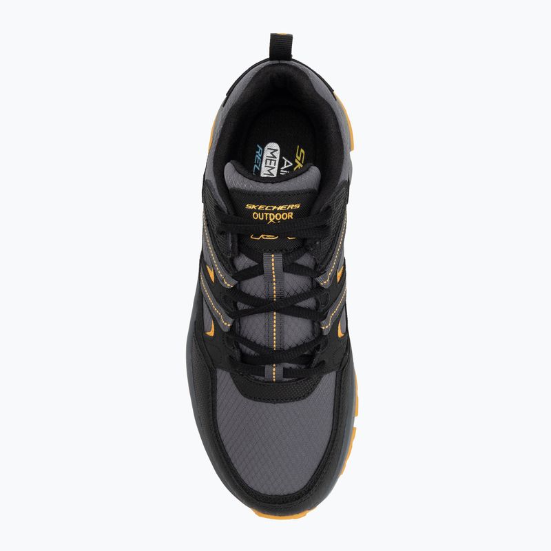 SKECHERS D'Lux Journey férfi cipő fekete/sárga 5