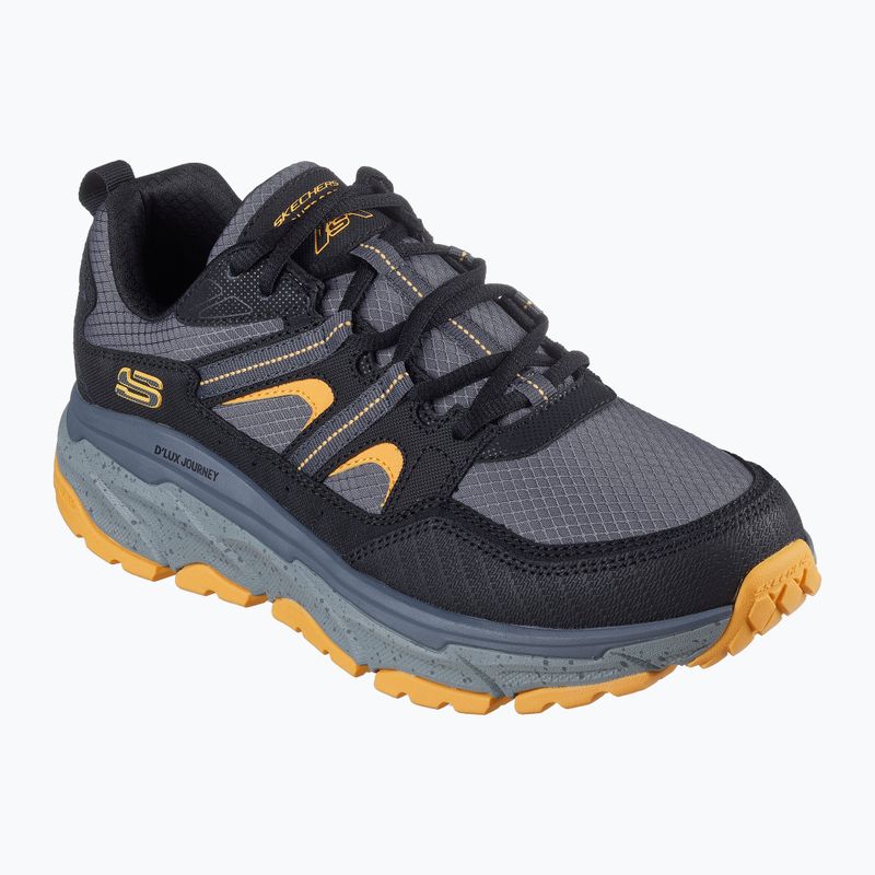 SKECHERS D'Lux Journey férfi cipő fekete/sárga 8