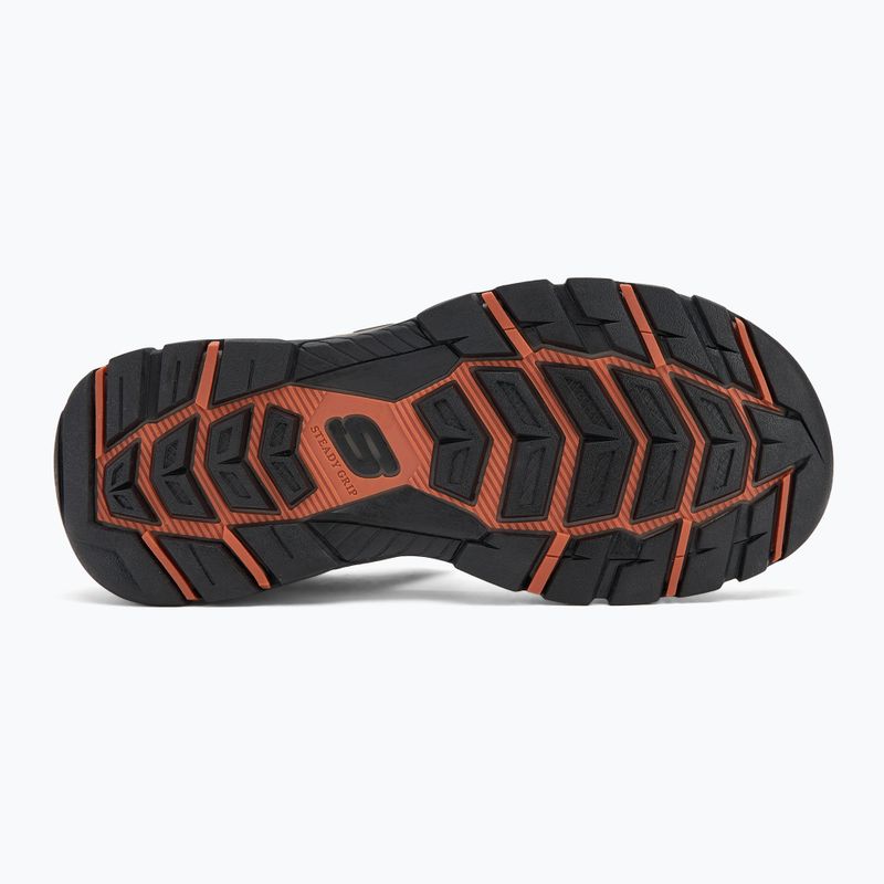 SKECHERS Tresmen Ryer férfi szandál csokoládé 4