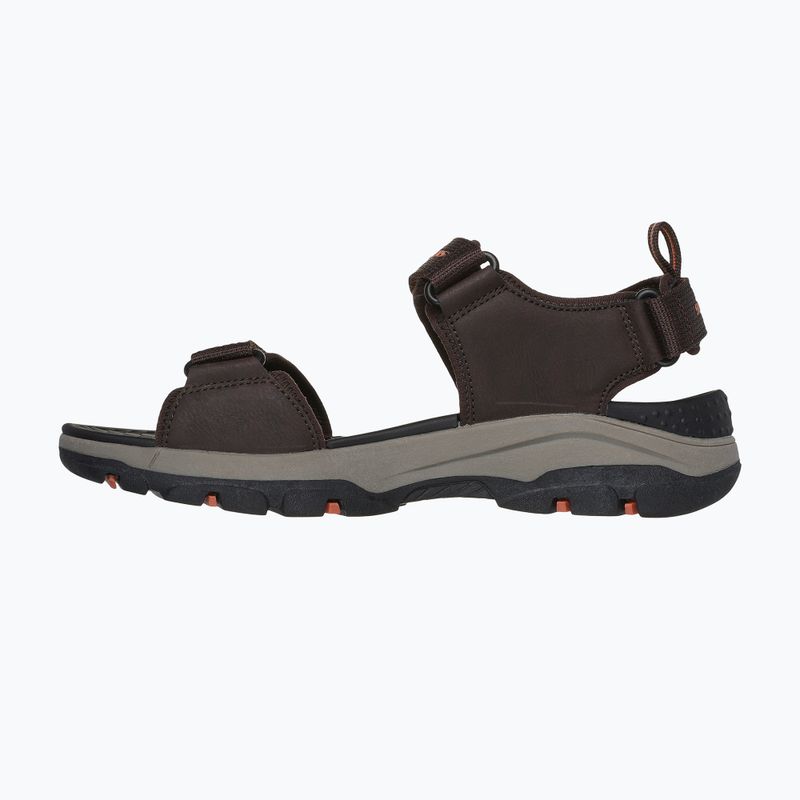 SKECHERS Tresmen Ryer férfi szandál csokoládé 3