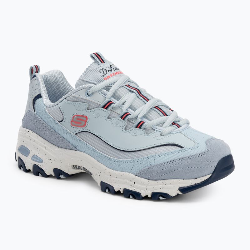 SKECHERS női cipő D'Lites Bold Views világoskék/multi