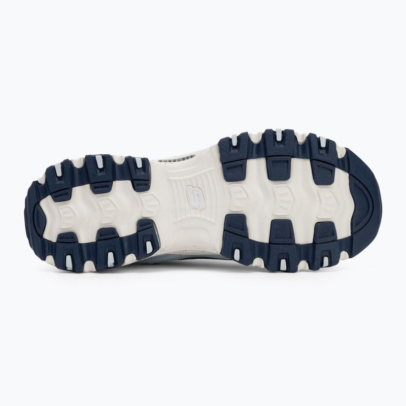 SKECHERS női cipő D'Lites Bold Views világoskék/multi 4