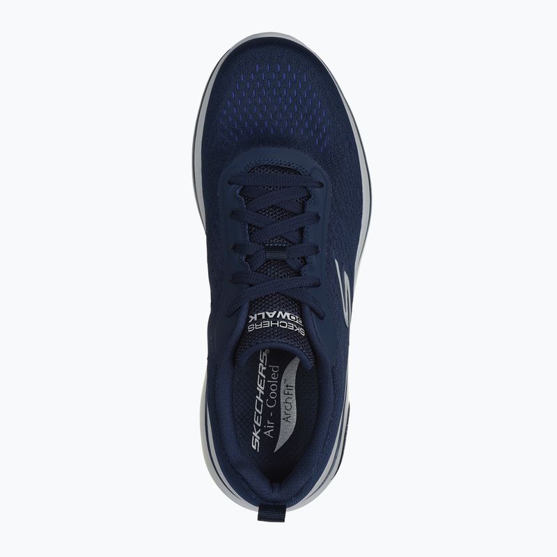 Férfi SKECHERS Go Walk Arch Fit 2.0 Idyllic 2 navy/fehér cipő 11