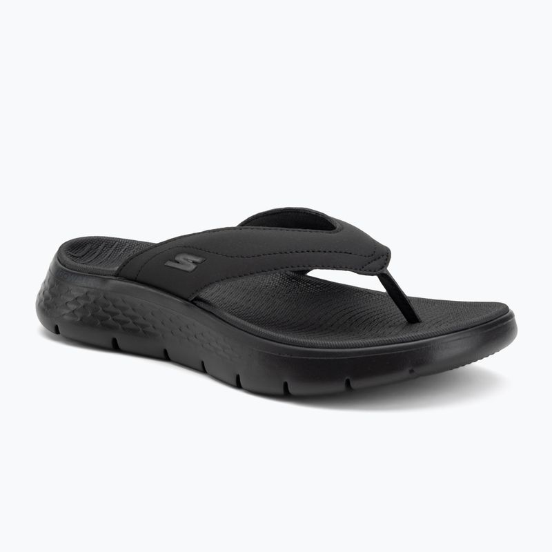 Férfi SKECHERS Go Walk Flex szandál Vallejo fekete