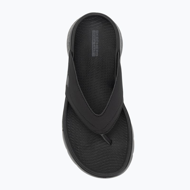 Férfi SKECHERS Go Walk Flex szandál Vallejo fekete 5