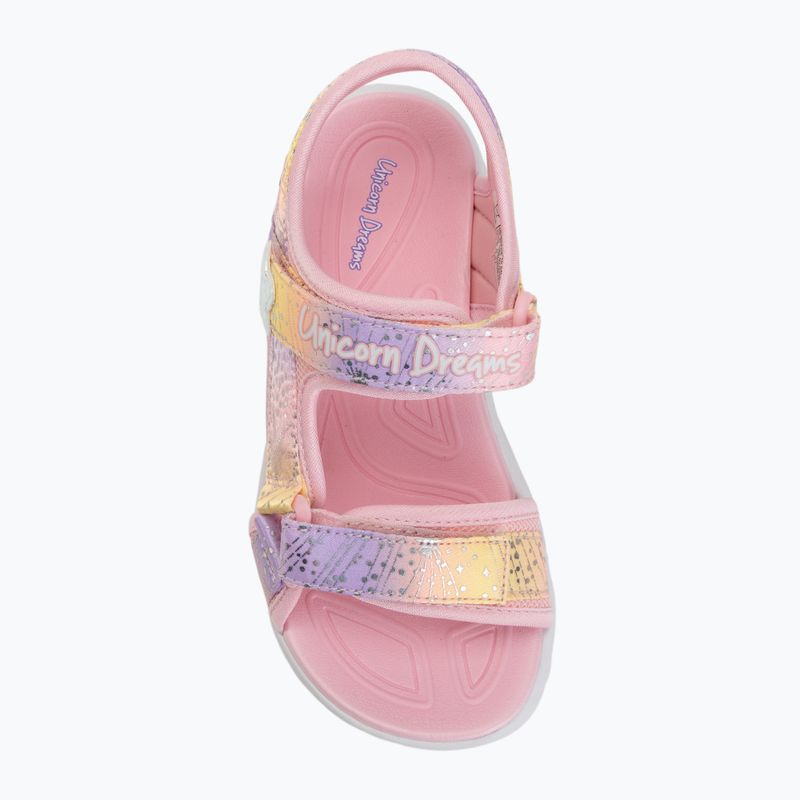 Gyerek szandál SKECHERS Unicorn Dreams Majestic Bliss pink 5