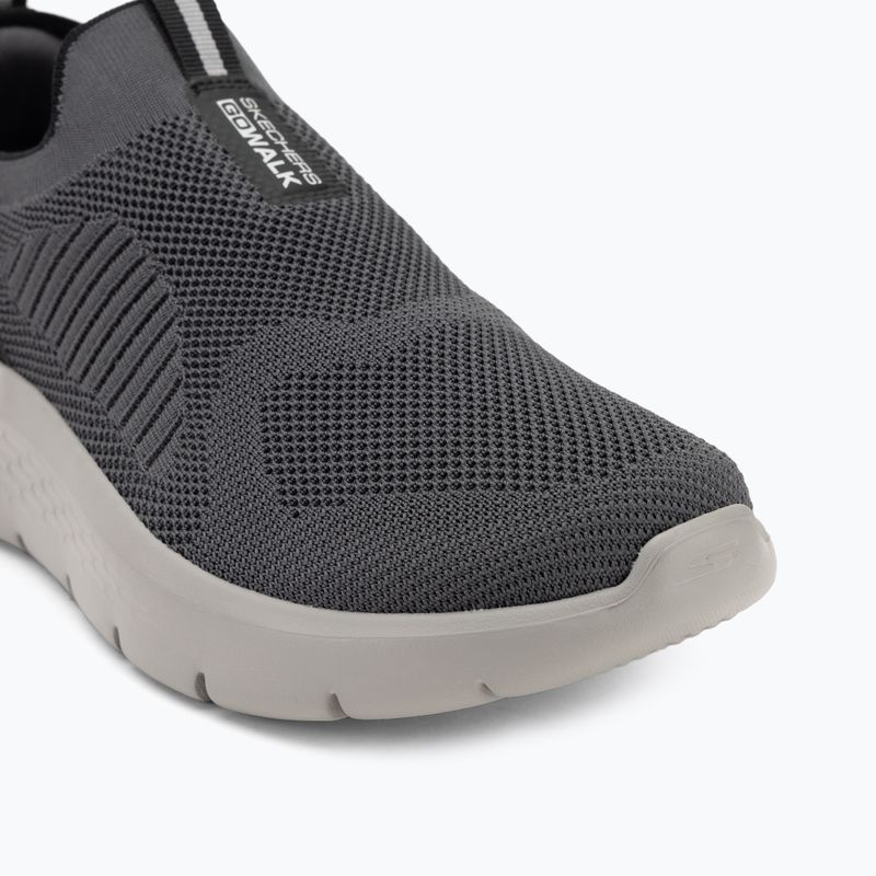 Férfi SKECHERS Go Walk Flex Peerless szén/fekete cipők 7