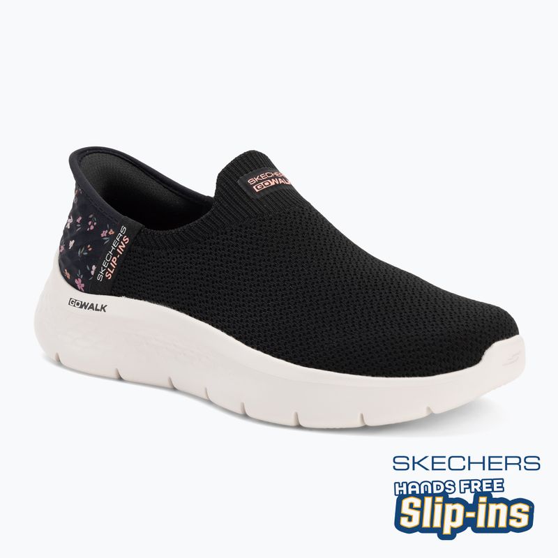 Női cipő SKECHERS Go Walk Flex Sunset Rose fekete fekete