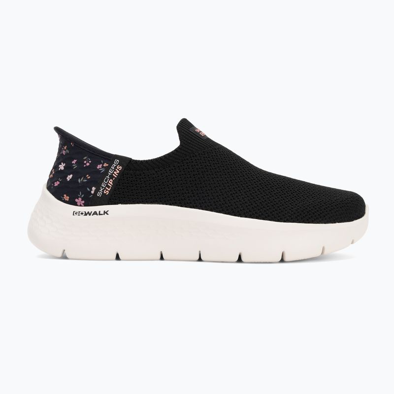Női cipő SKECHERS Go Walk Flex Sunset Rose fekete fekete 2