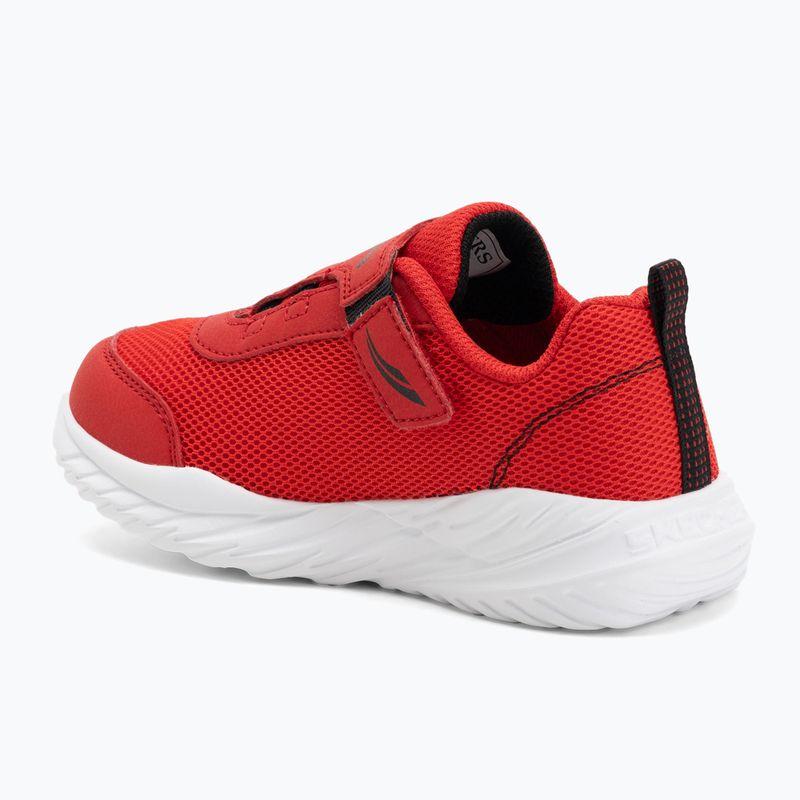 Skechers Nitro Sprint piros/fekete gyermekcipő 3