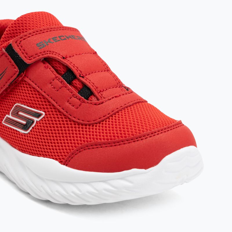 Skechers Nitro Sprint piros/fekete gyermekcipő 7