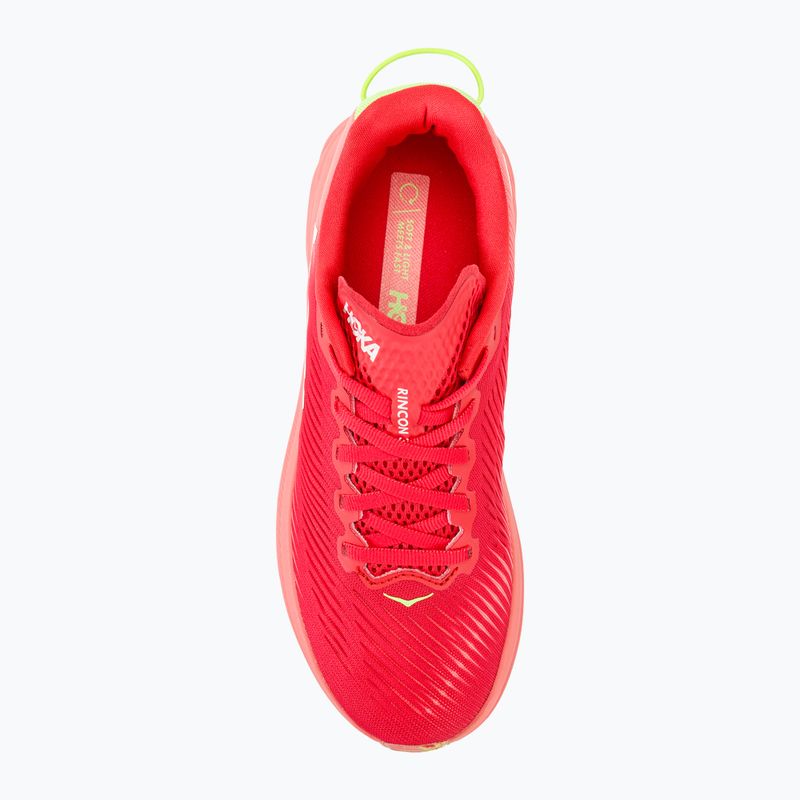 női futócipő HOKA Rincon 3 cerise/coral 5