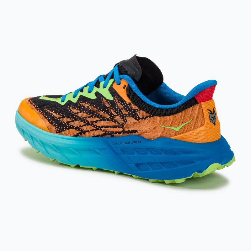 Férfi futócipő HOKA Speedgoat 5 solar flare/diva blue 3