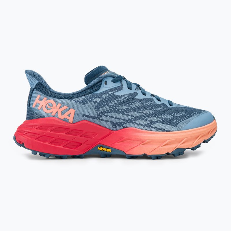 Női futócipő HOKA Speedgoat 5 real teal/papaya 2