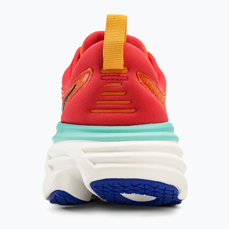Férfi futócipő HOKA Bondi 8 cerise/cloudless 6