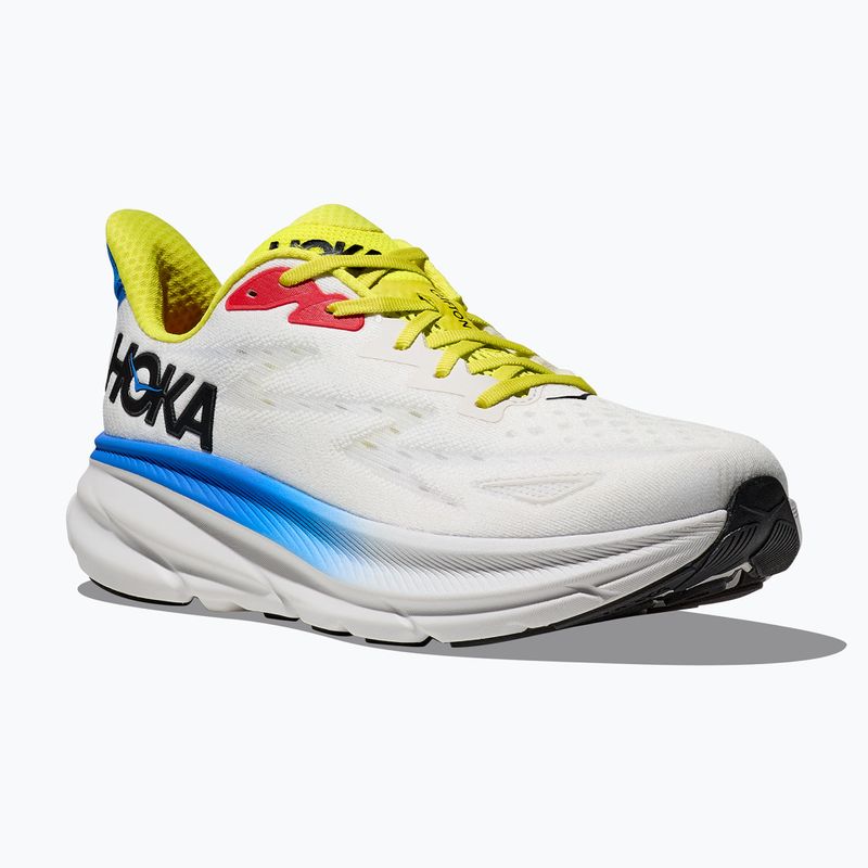 HOKA férfi futócipő Clifton 9 blanc de blanc/virtuális kék 8