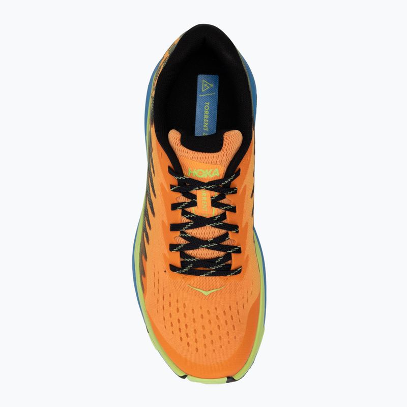 Férfi futócipő HOKA Torrent 3 solar flare/lettuce 5
