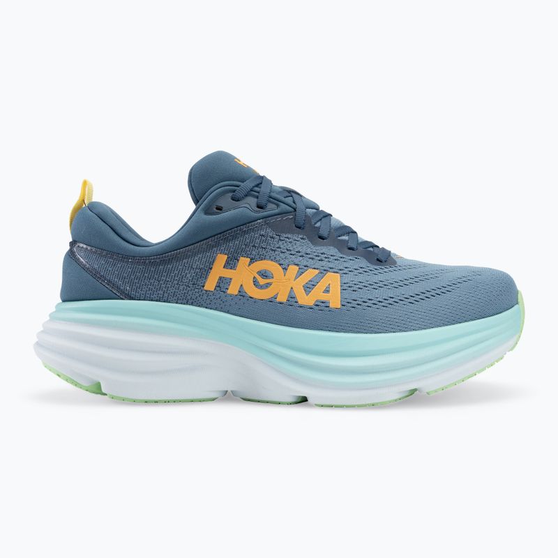 Férfi futócipő HOKA Bondi 8 Wide igazi teal/shadow 2